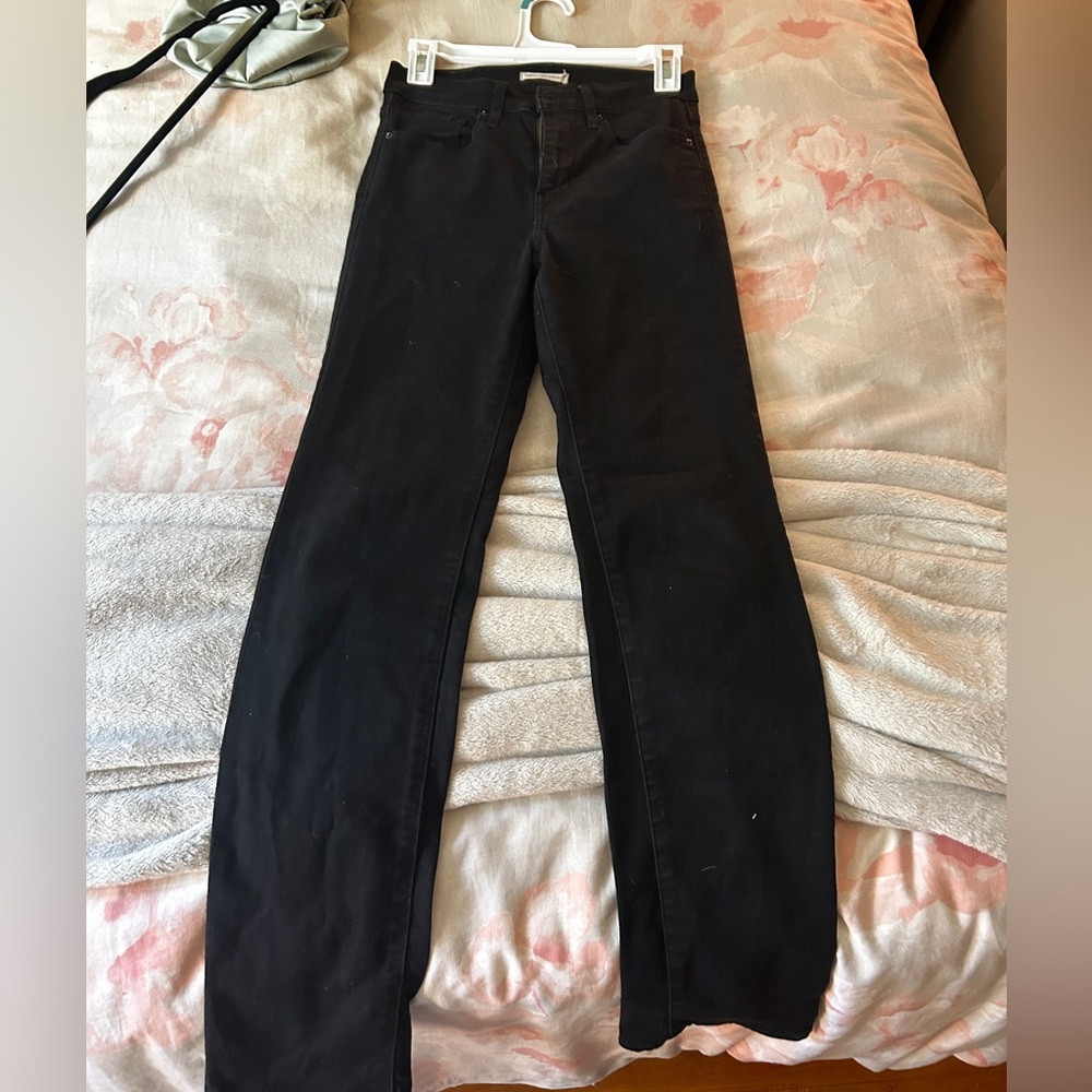 Levi's Classic Black Denim Jeans